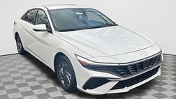 2025 Hyundai Elantra Hybrid Blue