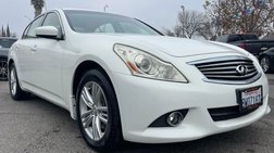 2012 Infiniti G25 x