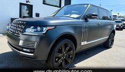 2017 Land Rover Range Rover SVAutobiography LWB