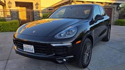 2017 Porsche Cayenne S Platinum, Edition AWD