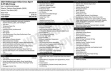 2024 Volkswagen Atlas Cross Sport SEL R-Line 4Motion