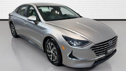 2021 Hyundai Sonata Hybrid Blue