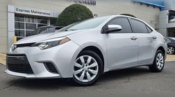 2016 Toyota Corolla LE