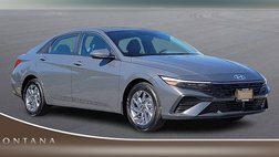 2025 Hyundai Elantra Hybrid Blue