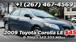 2009 Toyota Corolla LE