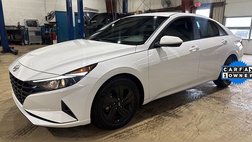 2021 Hyundai Elantra Hybrid Blue