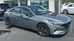 2022 Hyundai Elantra Hybrid Blue