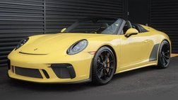 2019 Porsche 911 Speedster