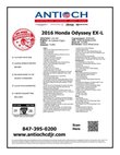 2016 Honda Odyssey EX-L