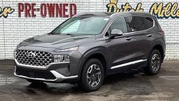 2022 Hyundai Santa Fe Hybrid Blue