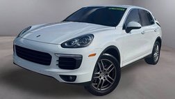2018 Porsche Cayenne Platinum Edition