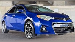 2015 Toyota Corolla S Plus