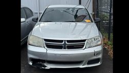 2012 Dodge Avenger SE