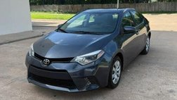 2016 Toyota Corolla LE