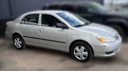 2003 Toyota Corolla S