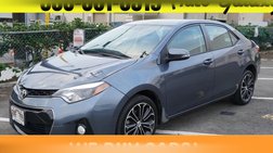 2016 Toyota Corolla S