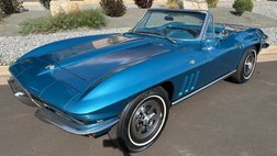1965 Chevrolet Corvette Convertible Nassau Blue with both tops and a four-speed