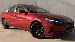 2023 Hyundai Elantra Hybrid Blue