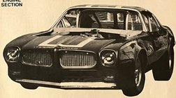 1973 Pontiac Firebird drag race