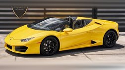 2018 Lamborghini Huracan LP 580-2 Spyder