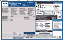 2019 Ford Fusion Hybrid SE