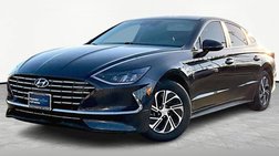 2021 Hyundai Sonata Hybrid Blue