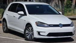2015 Volkswagen e-Golf SEL Premium