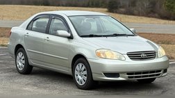 2003 Toyota Corolla CE