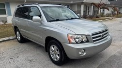 2002 Toyota Highlander Limited