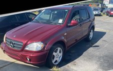 2001 Mercedes-Benz M-Class ML 55 AMG