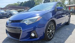 2016 Toyota Corolla S