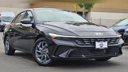 2025 Hyundai Elantra Hybrid Blue