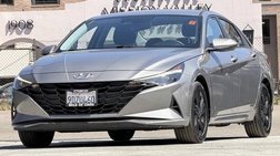 2023 Hyundai Elantra Hybrid Blue