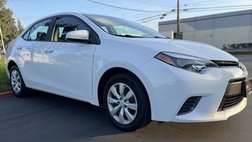 2016 Toyota Corolla LE