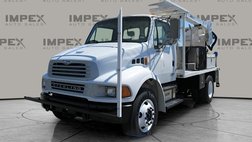 2004 Sterling Bucket Service Crane Truck