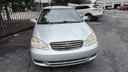 2003 Toyota Corolla S