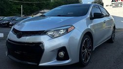2014 Toyota Corolla S Plus