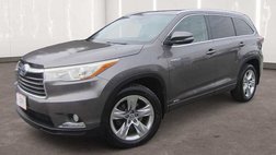 2016 Toyota Highlander Hybrid Limited Platinum