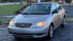 2003 Toyota Corolla CE
