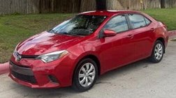 2015 Toyota Corolla LE