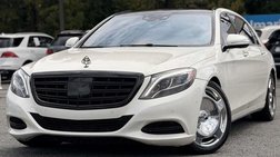 2016 Mercedes-Benz S-Class Mercedes-Maybach S 600