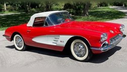 1959 Chevrolet Corvette Red on Red