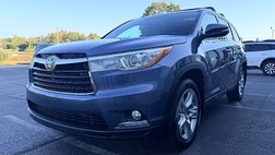2016 Toyota Highlander Limited Platinum