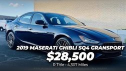 2019 Maserati Ghibli SQ4 GranSport