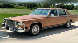 1983 Cadillac Fleetwood Brougham Base