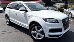 2015 Audi Q7 3.0T quattro S line Prestige