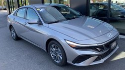 2025 Hyundai Elantra Hybrid Blue