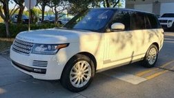2015 Land Rover Range Rover HSE