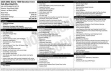 2026 GMC Sierra 1500 Elevation Standard