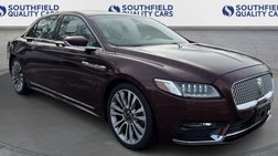 2017 Lincoln Continental Reserve